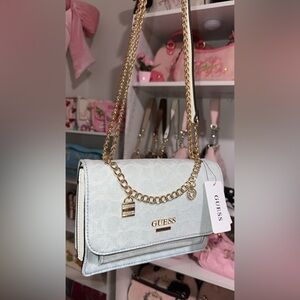 Denim Guess shoulder bag NWT